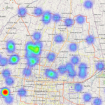 peta sebaran domisili anggota DPRD Sleman periode 2024-2029