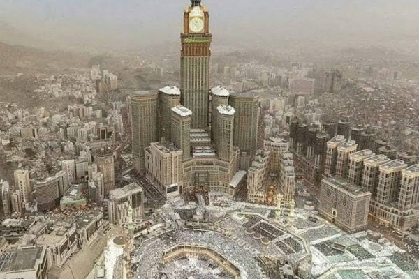 gambar masjidil haram view dari atas terbaru 2025